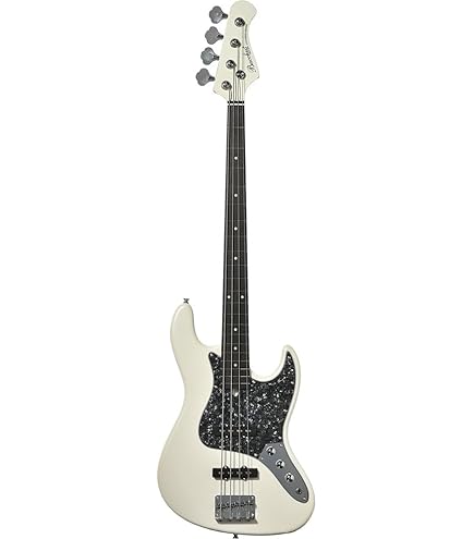 Amazon | Bacchus WJB-500R ASH WH-SM エレキベース ローズウッド指板